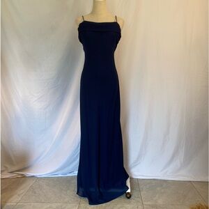 Vintage Blondie Nites by Jaslene Tie Back Chifon Dress